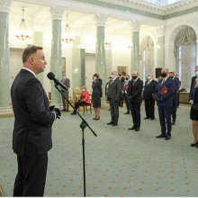 Wręczenie aktów nominacyjnych przez Prezydenta RP