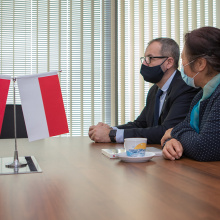 Spotkanie Rektora UG z Konsulem Generalnym Chińskiej Republiki Ludowej