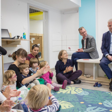 Otwarcie Przedszkola Uniwersyteckiego, Fot: Aleksandra Żukowska