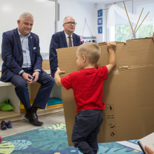 Otwarcie Przedszkola Uniwersyteckiego, Fot: Aleksandra Żukowska