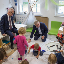 Otwarcie Przedszkola Uniwersyteckiego, Fot: Aleksandra Żukowska