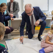 Otwarcie Przedszkola Uniwersyteckiego, Fot: Aleksandra Żukowska