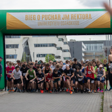 Bieg o Puchar Rektora UG 2025, fot. B. Jętczak