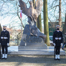 Zdjęcia z uroczystości Narodowego Dnia Pamięci Żołnierzy Wyklętych w Sopocie. Fot. Arek Smykowski/UG