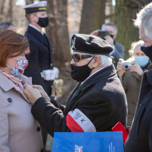 Zdjęcia z uroczystości Narodowego Dnia Pamięci Żołnierzy Wyklętych w Sopocie. Fot. Arek Smykowski/UG