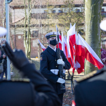 Zdjęcia z uroczystości Narodowego Dnia Pamięci Żołnierzy Wyklętych w Sopocie. Fot. Arek Smykowski/UG