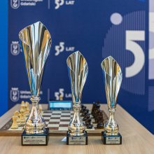 Turniej szachowy o puchar 55-lecia UG - Blitz i Rapid - puchary 2