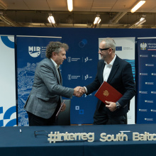 Podpisanie umowy Interreg 16