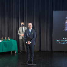 prof. Arnold Kłonczyński i prof. Piotr Stepnowski