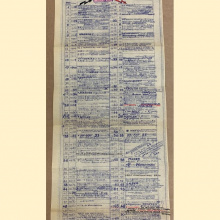 „Pewien istotny fragment zbioru zdarzeń minionego 100-lecia w symetrycznym zapisie wg nowej rachuby czasu”