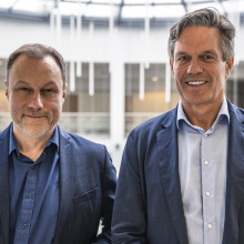 Dr hab. Andrzej Piotrowski, prof. UG, i prof. Ole Boe, fot. Alan Stocki - fot. 4