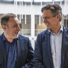 Dr hab. Andrzej Piotrowski, prof. UG, i prof. Ole Boe, fot. Alan Stocki - fot. 5