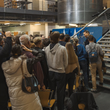 Spotkanie z Ministrem Radosławem Sikorskim na UG 8.11.2024. Fot. Alan Stocki 012