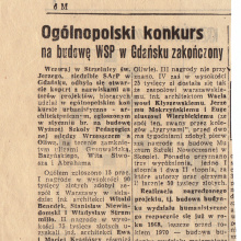 WSP - Konkurs na budowę akademika