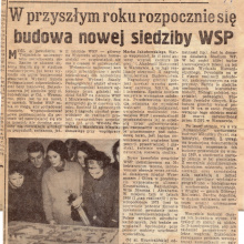 WSP - nowa siedziba