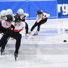 Treningi short tracku Nikoli Mazur