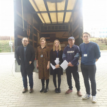 Dostawa leków do Lwowa, źr. studencidlaukrainy