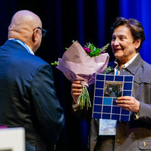 4.	Uroczyste otwarcie VI Kongresu PTKS, dr Anna Machińska odbiera honorowe członkostwo PTKS