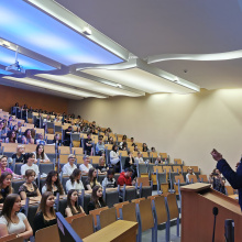 PSYCHO-TEMATY 2024 - fot. 5; wykład dr. Marcina Szulca, prof. UG