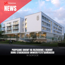 wizualizacja budynku DS 9 w Sopocie