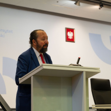 Rzecznik Dyscyplinarny ds. Studentów dr Paweł Petasz