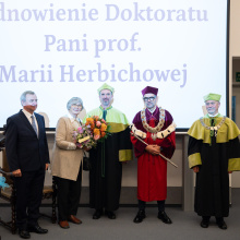 Odnowienie doktoratu prof. Marii Herbichowej