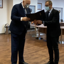 Zdjęcia z ostatniego posiedzenia Rady UG kadencji 2018-2020