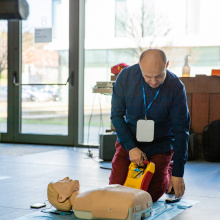 II Dzień Bezpieczeństwa Pracy i Ochrony Zdrowia. Fot. Alan Stocki/UG