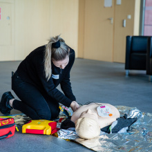 II Dzień Bezpieczeństwa Pracy i Ochrony Zdrowia. Fot. Alan Stocki/UG