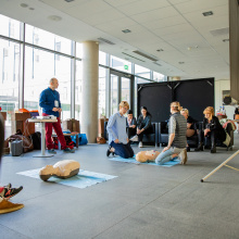 II Dzień Bezpieczeństwa Pracy i Ochrony Zdrowia. Fot. Alan Stocki/UG