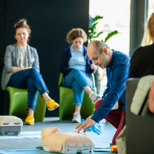 II Dzień Bezpieczeństwa Pracy i Ochrony Zdrowia. Fot. Alan Stocki/UG