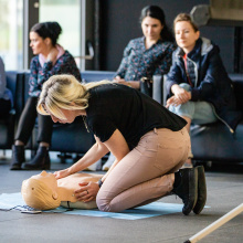 II Dzień Bezpieczeństwa Pracy i Ochrony Zdrowia. Fot. Alan Stocki/UG