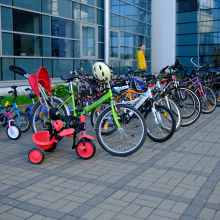 Collection of bicycles