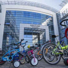 Collection of bicycles