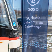 Uroczystość nadania tramwajowi imienia prof. Janusza Sokołowskiego