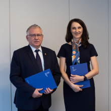 Podpisanie porozumienia o współpracy między UG a Polenergią SA