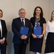 Podpisanie porozumienia o współpracy między UG a Polenergią SA