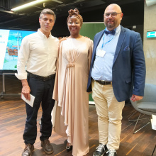 Modrzejewski z liderem opozycji Wenezueli L. Lopezem