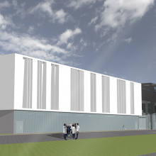 Wizualizacje Centrum Sportowego UG.