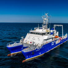 Rejs nowoczesnym statkiem naukowo badawczym Oceanograf