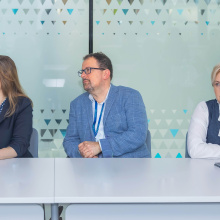 Uczestnicy pierwszego spotkania Translacyjnego Centrum Chorób Mózgu; fot. P. Sudara