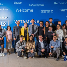 Mental Health Innovation Camp - zdjęcie wspólne, fot. Rafał Mielczarek