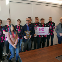 Zdjęcie Morsów z Rektorem