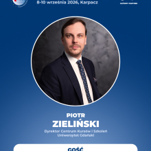 Gość: dr Piotr Zieliński - Dyrektor Centrum Kursów i Szkoleń