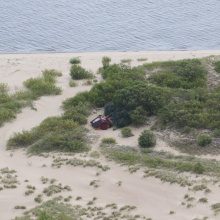 Stacja terenowa z lotu ptaka