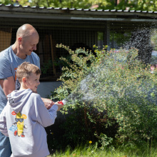 Wygrana aukcja WOŚP - rodzinny dzień z BHP, fot. B. Jętczak