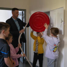 Wygrana aukcja WOŚP - rodzinny dzień z BHP, fot. B. Jętczak