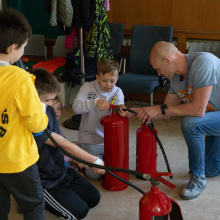 Wygrana aukcja WOŚP - rodzinny dzień z BHP, fot. B. Jętczak
