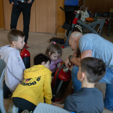 Wygrana aukcja WOŚP - rodzinny dzień z BHP, fot. B. Jętczak