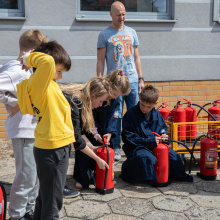 Wygrana aukcja WOŚP - rodzinny dzień z BHP, fot. B. Jętczak